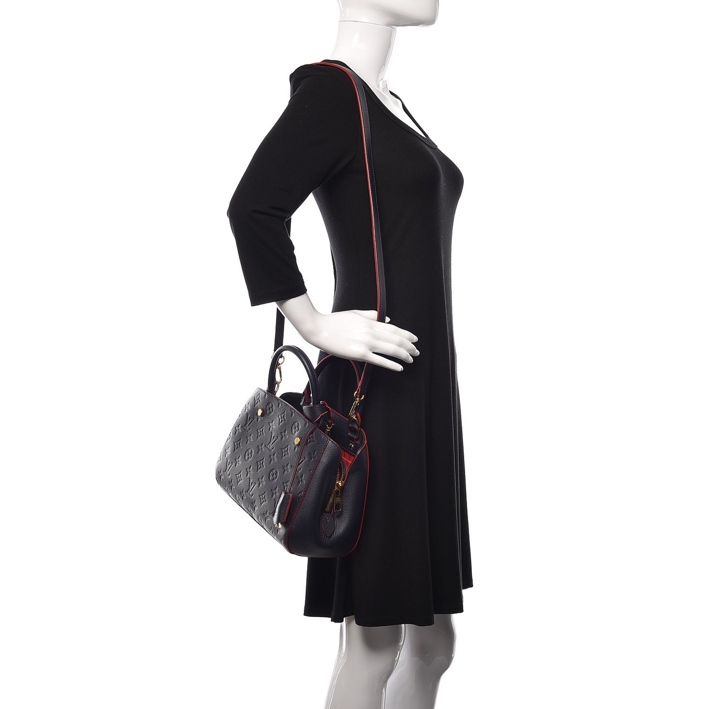 Empreinte Montaigne BB Marine Rouge