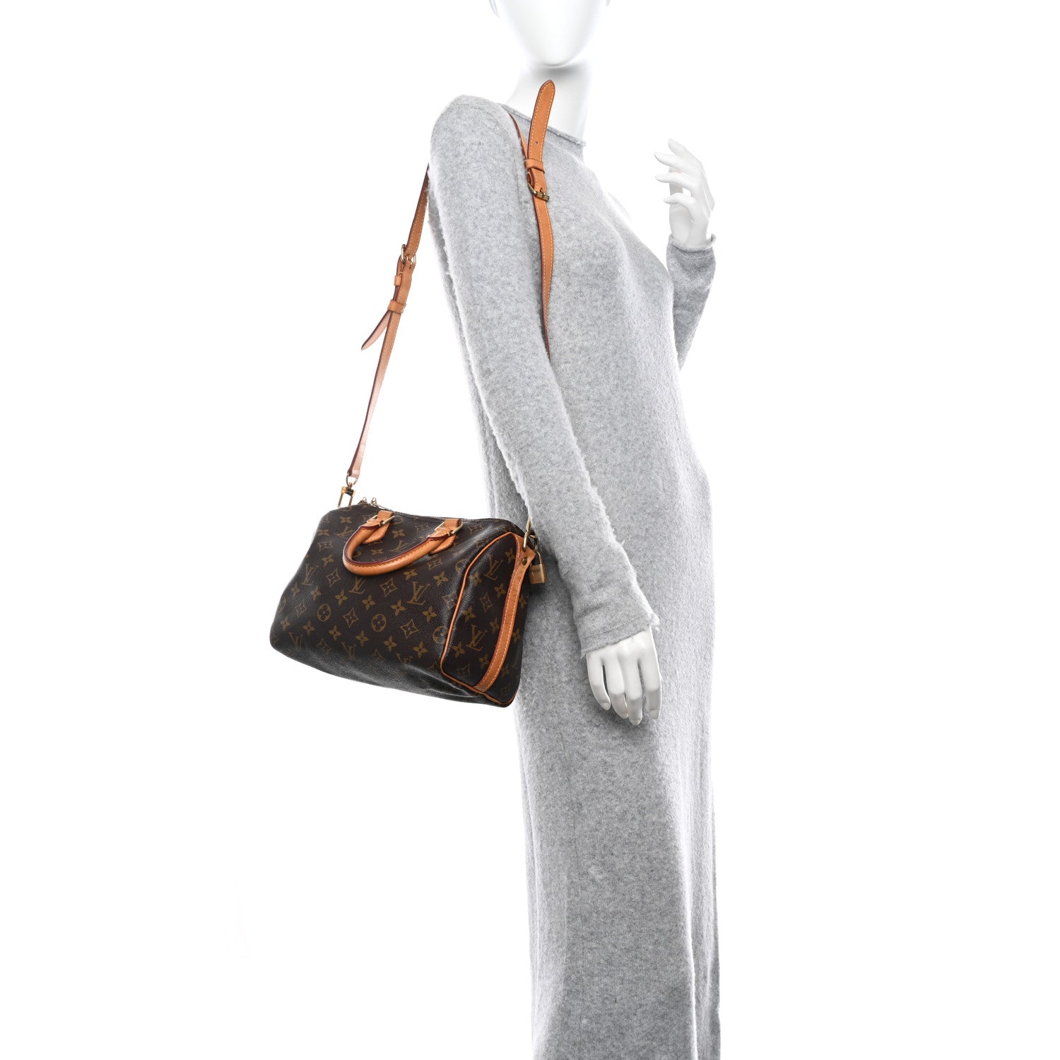 Louis Vuitton Monogram Speedy Bandouliere 25 2 of 13