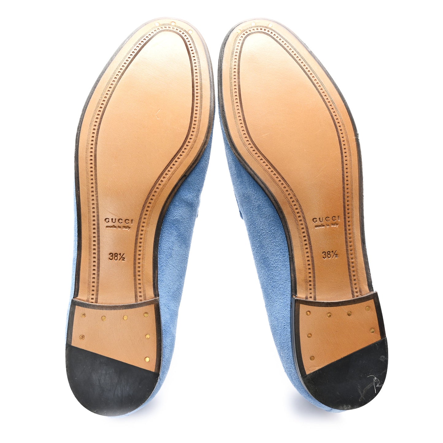 Suede Horsebit Womens Jordaan Loafers  38.5 Glacial Blue