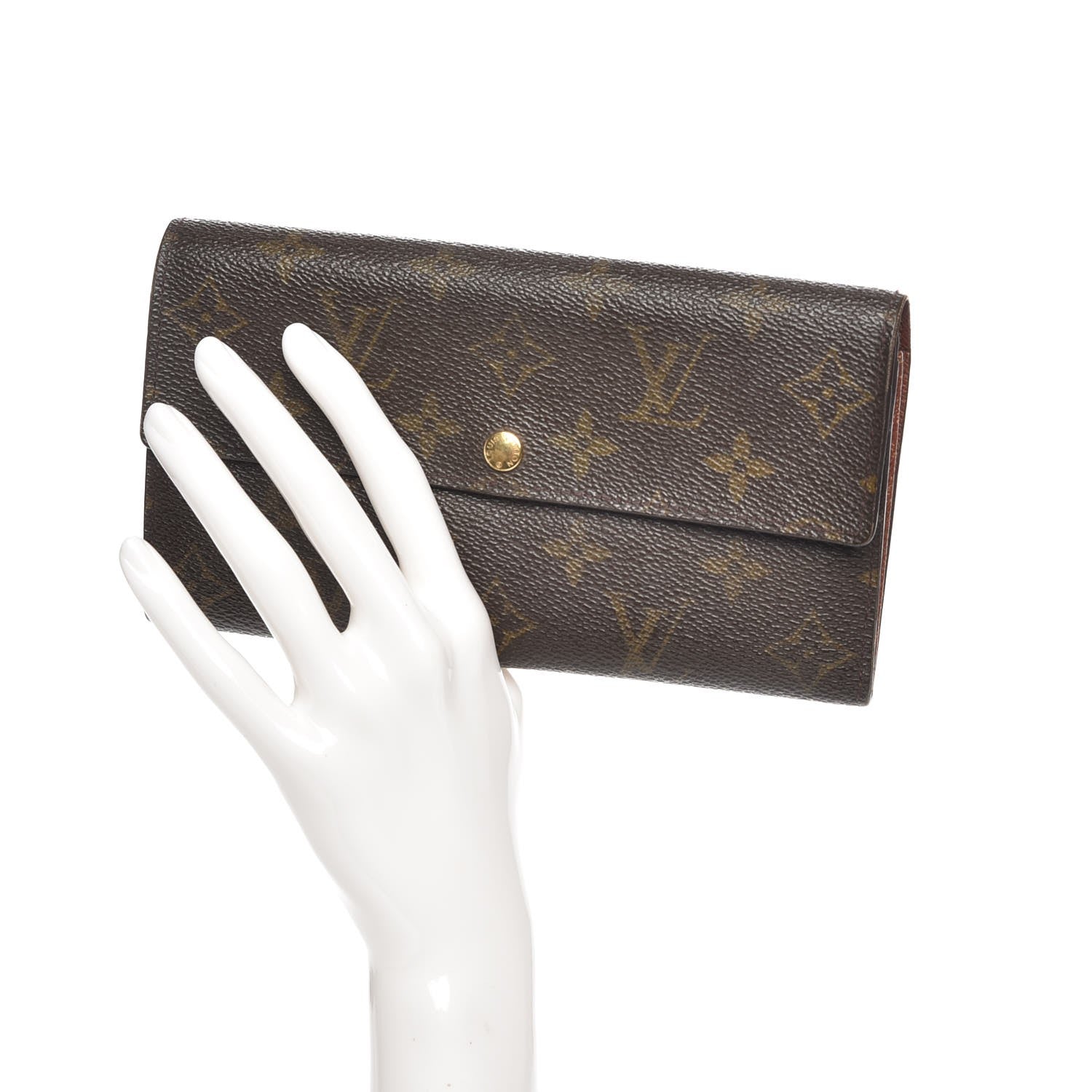 Louis Vuitton Monogram Sarah Wallet 2 of 8