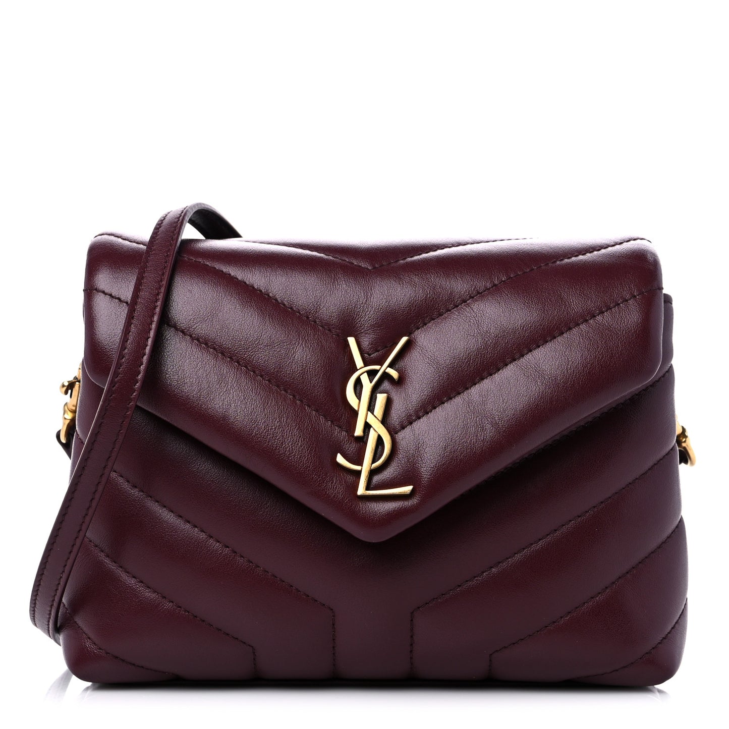 Calfskin Y Quilted Monogram Toy Loulou Monogram Crossbody Bag Rouge Legion