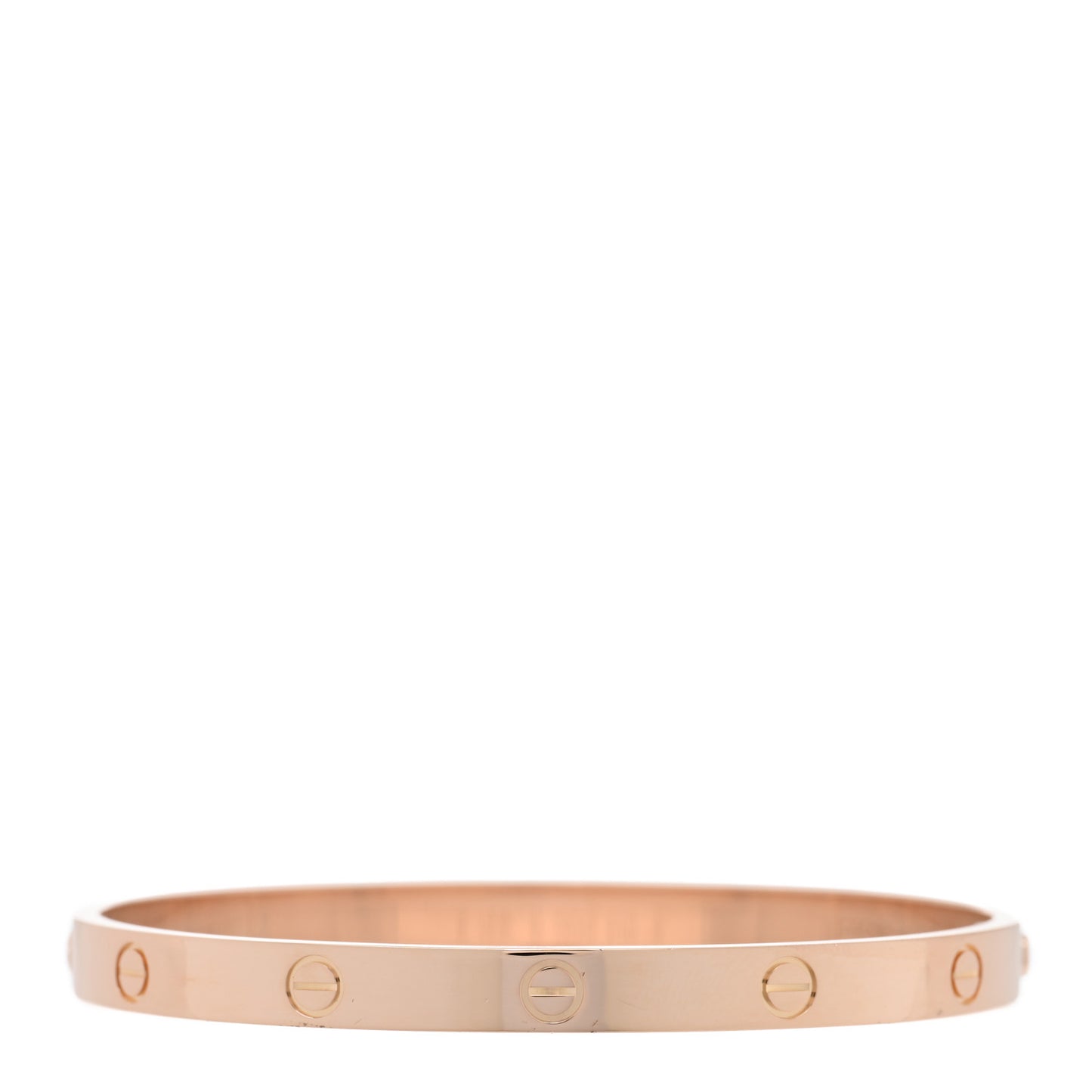 18K Pink Gold LOVE Bracelet 20