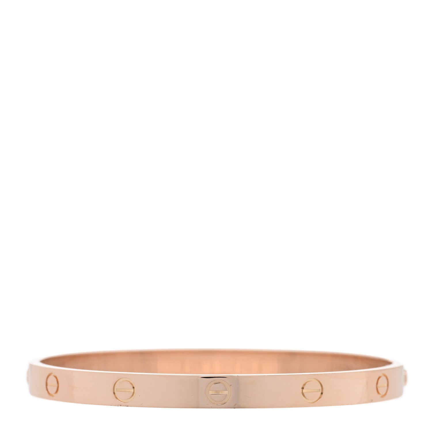 Cartier 18K Pink Gold LOVE Bracelet 20 2 of 7