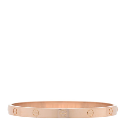 Cartier 18K Pink Gold LOVE Bracelet 20 2 of 7
