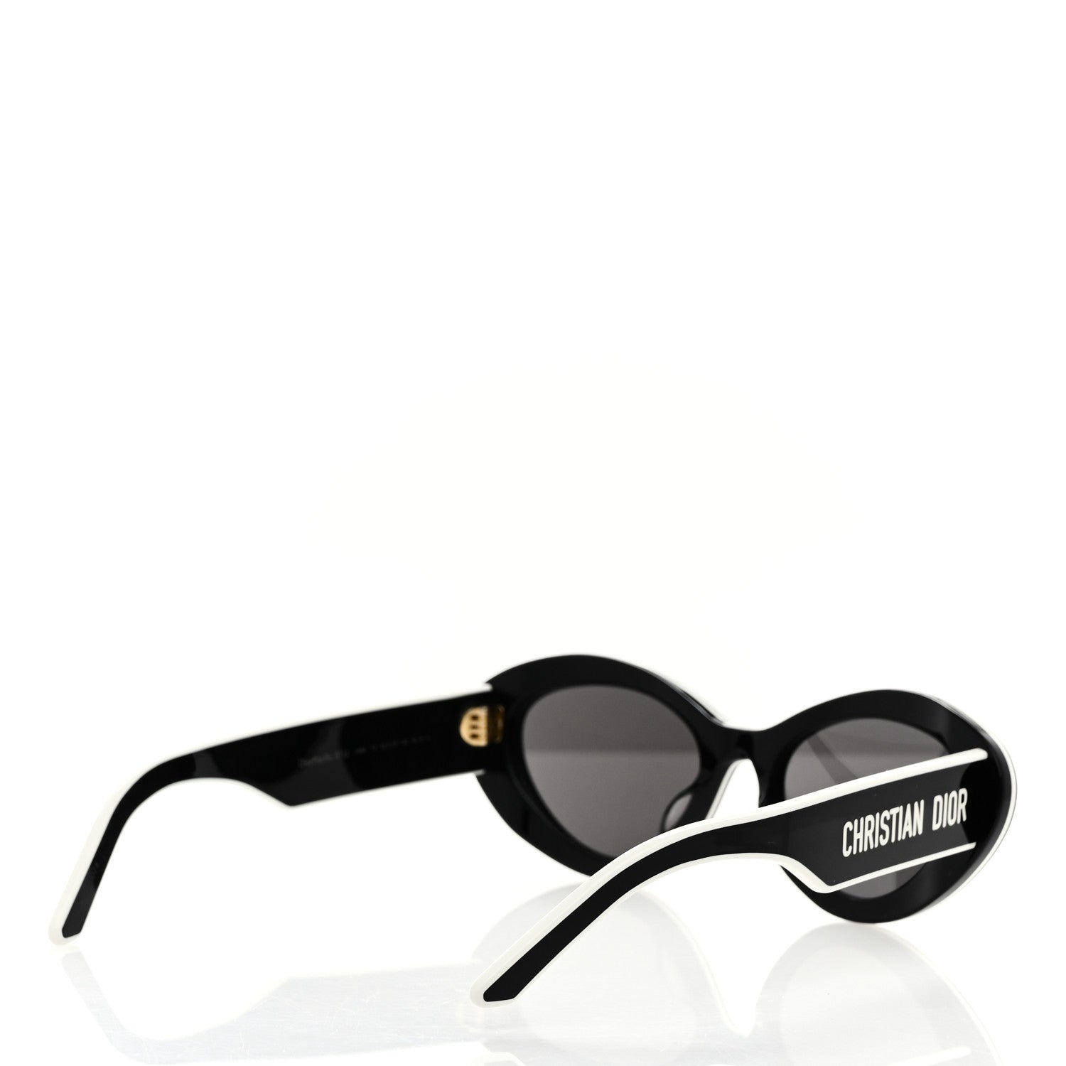 Christian Dior Acetate DiorPacific B1U Butterfly Sunglasses Black