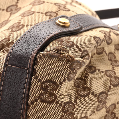 Gucci Monogram Medium Abbey Shoulder Bag Dark Brown 12 of 22