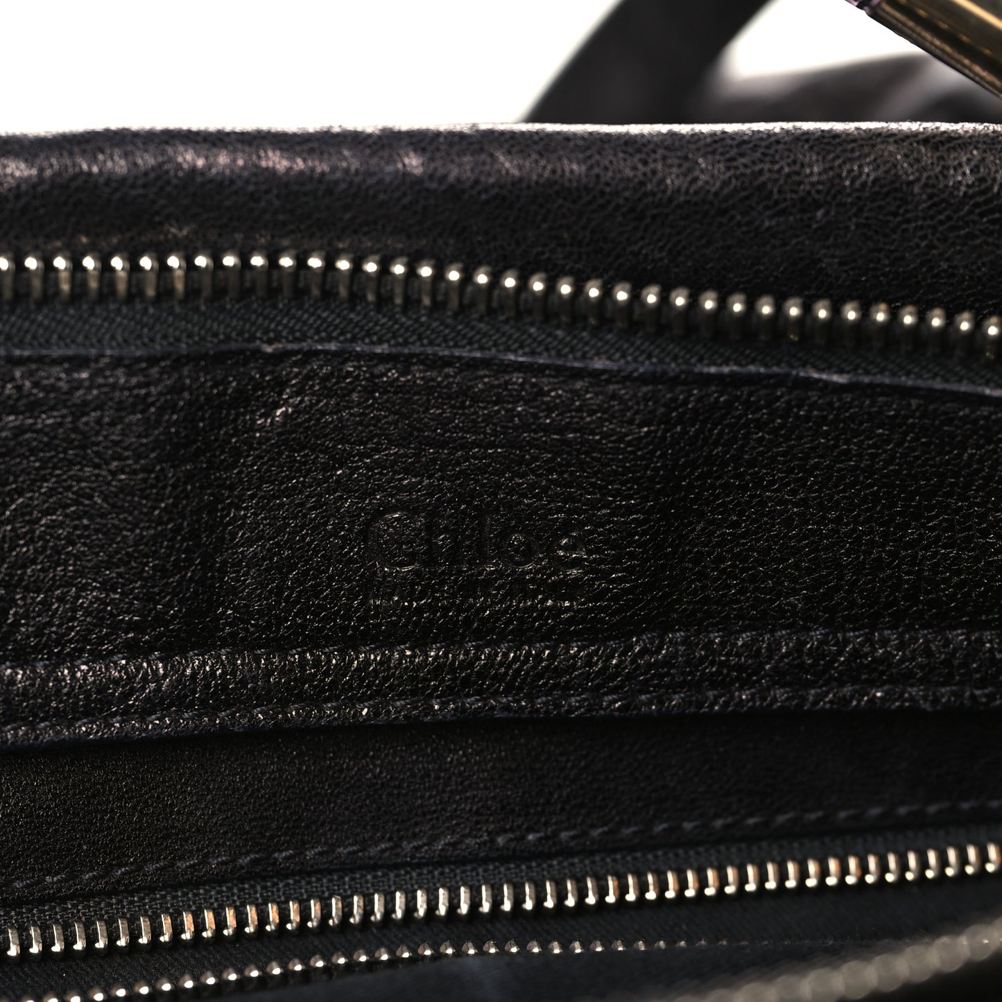 Leather Saskia Satchel Black