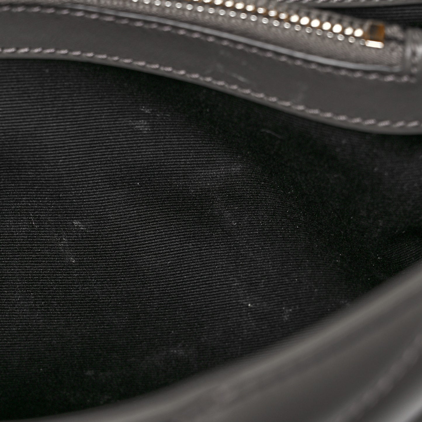 Calfskin Y Quilted Monogram Small Loulou Chain Satchel Grey Khaki