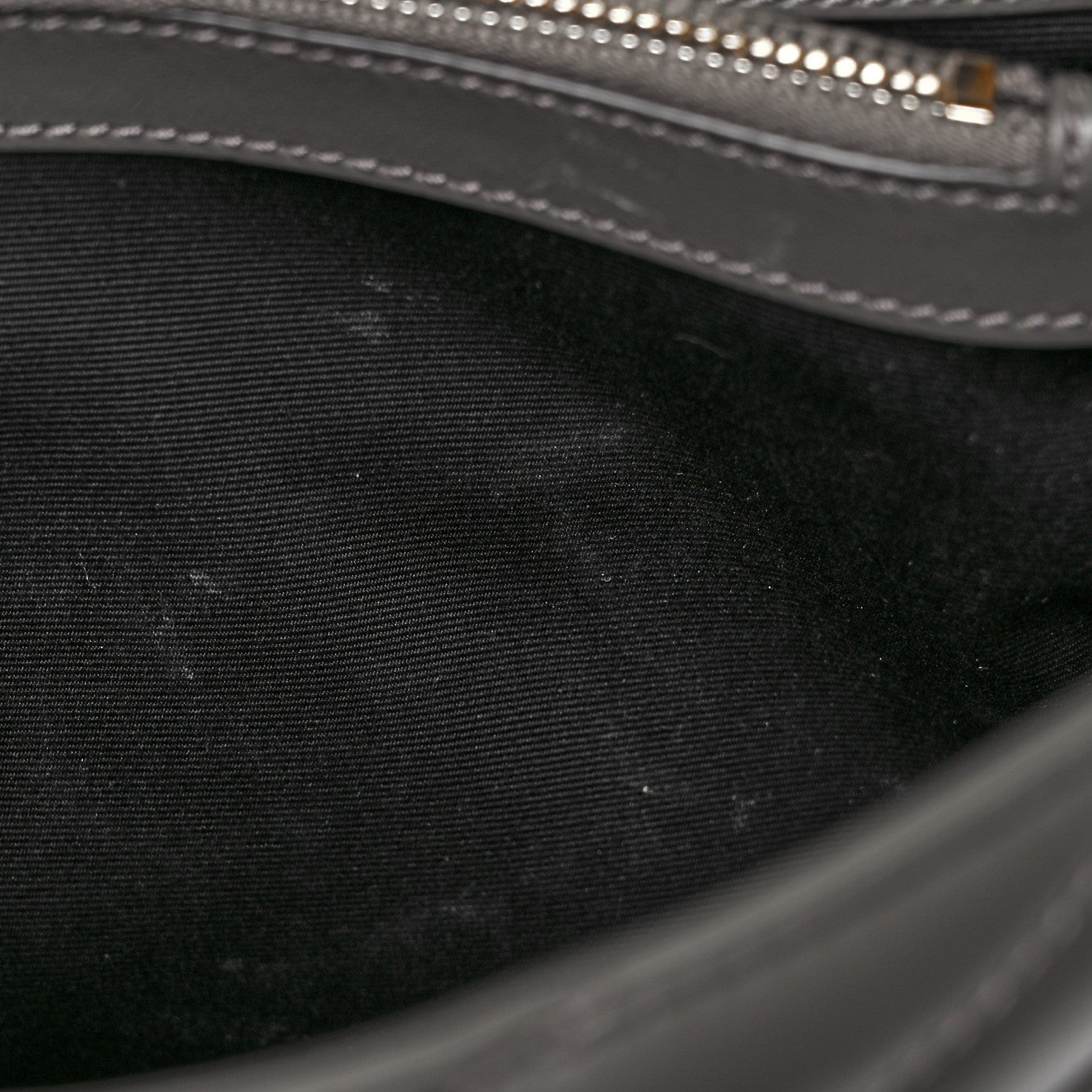 Saint Laurent Calfskin Y Quilted Monogram Small Loulou Chain Satchel Grey Khaki 8 of 8