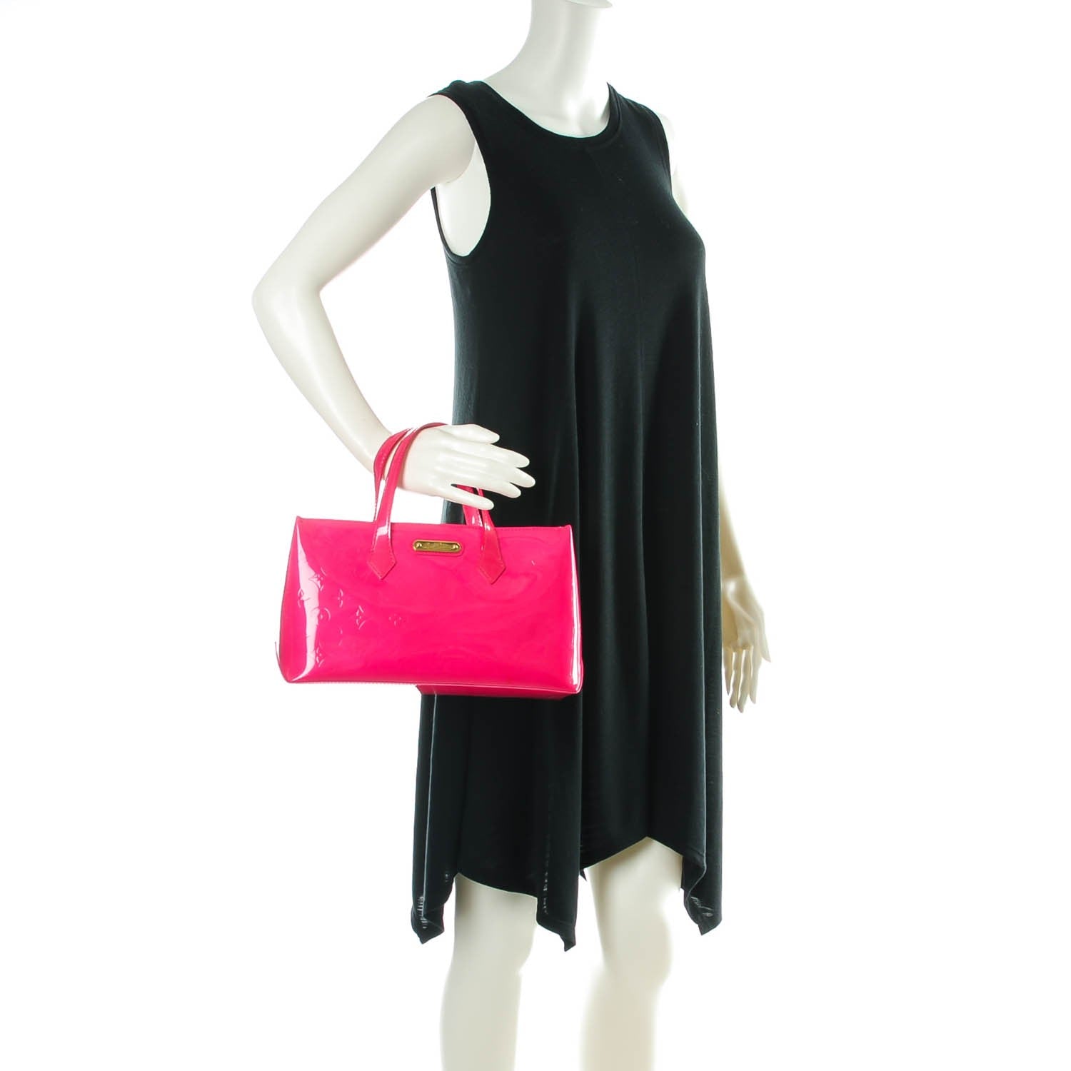 Louis Vuitton Vernis Wilshire PM Rose Pop 2 of 7