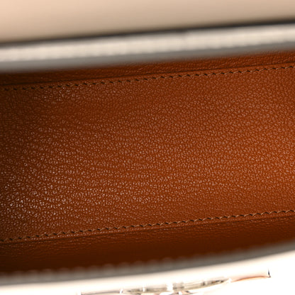Moynat Niloticus Crocodile Himalaya Rejane BB White 5 of 10