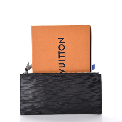 Louis Vuitton Epi Felicie Chain Wallet Zippered Insert Black 7 of 7