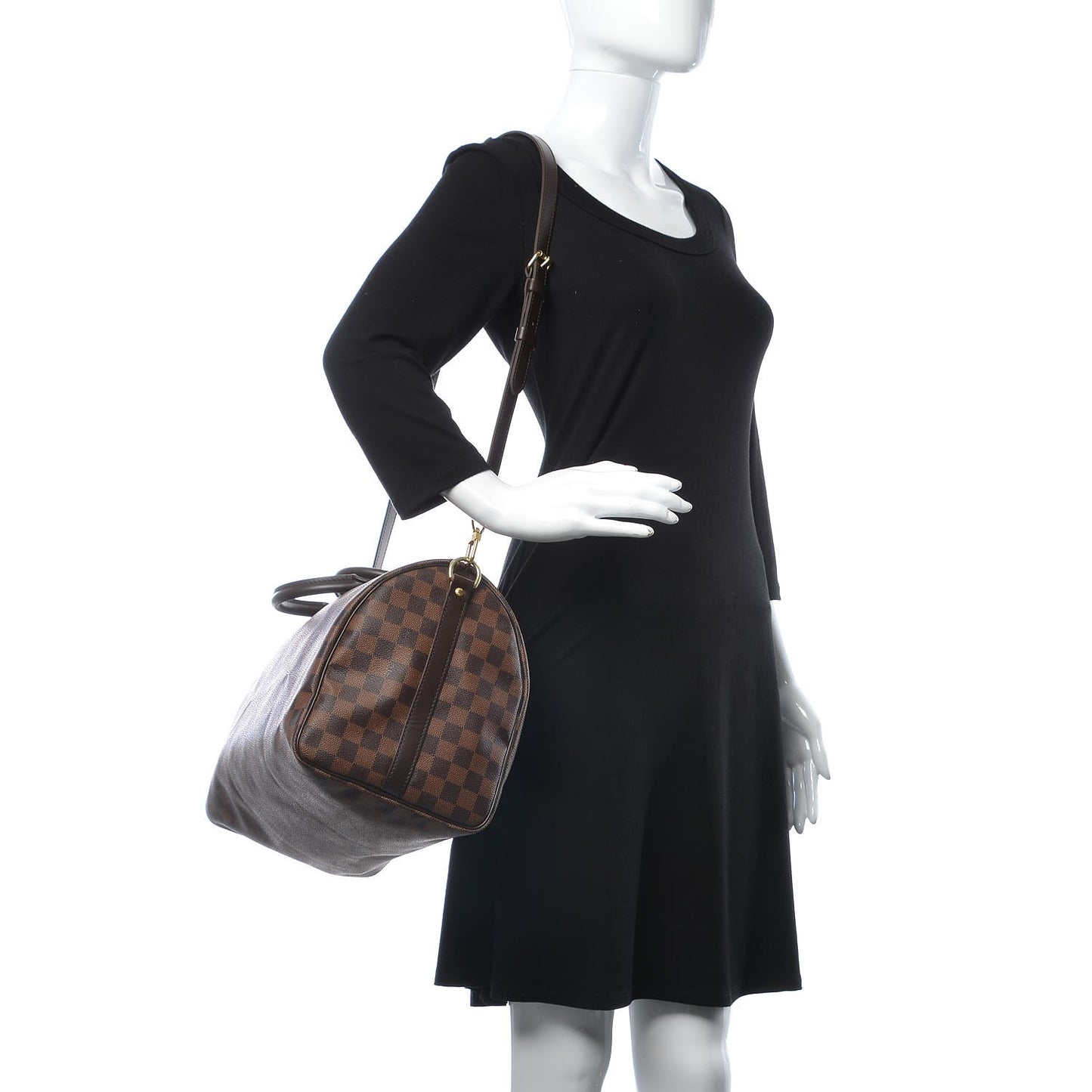 Damier Ebene Speedy Bandouliere 35
