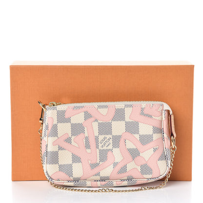 Louis Vuitton Damier Azur Tahitienne Mini Pochette Accessories 8 of 8