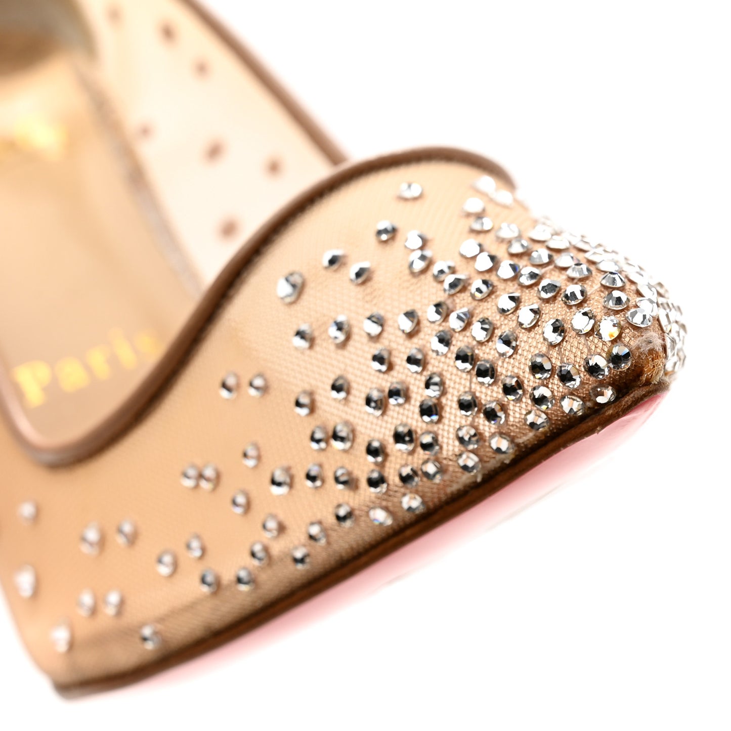 Crystal Strass Follies Leige 100 Pumps 37.5 Silver