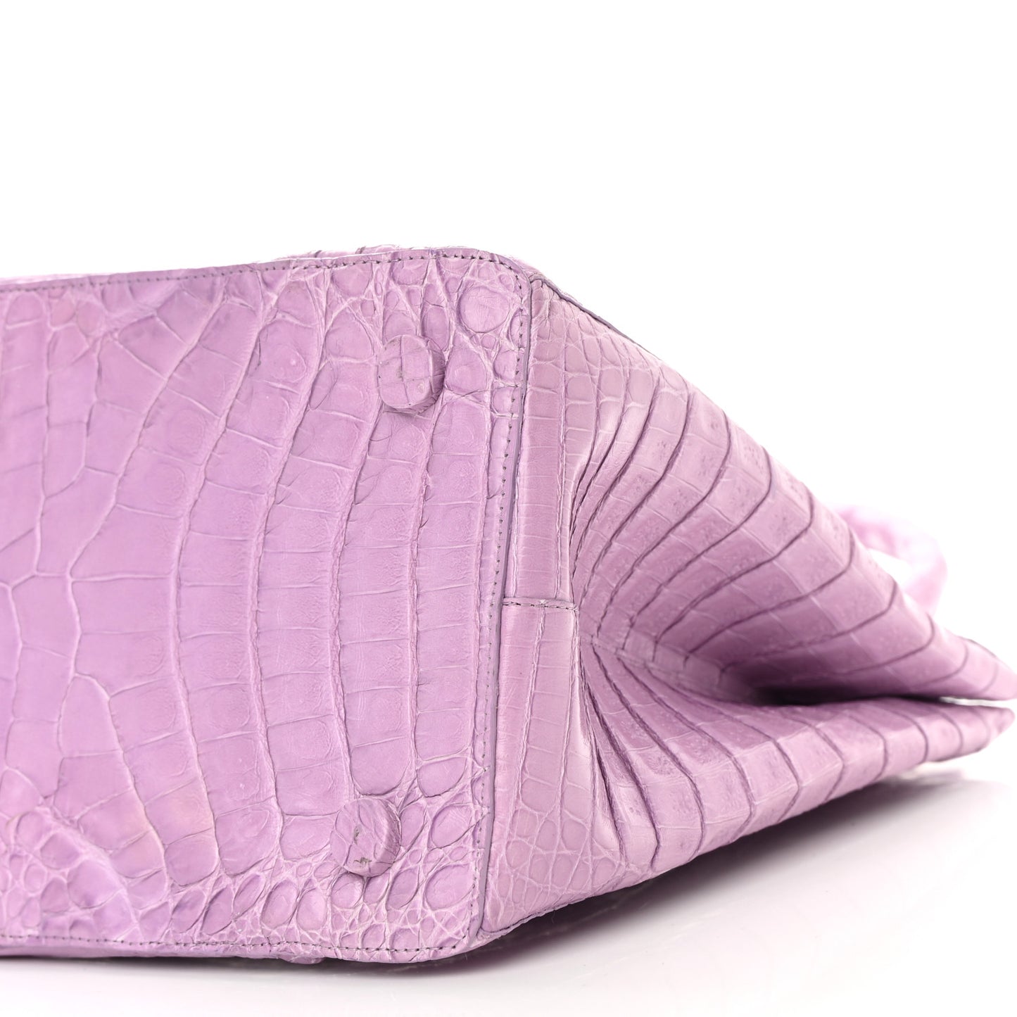 Crocodile Tote Light Purple
