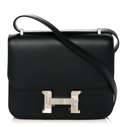 Hermes Veau Monsieur Mirror Constance 18 Black 1 of 10