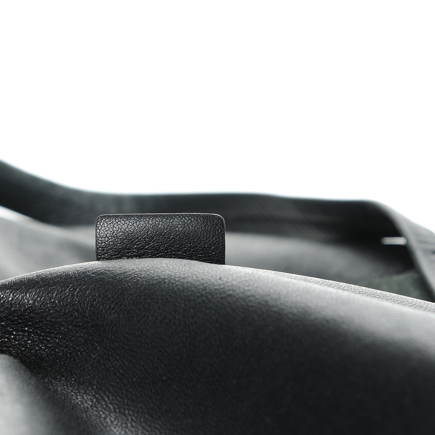Celine Lambskin Horizontal Cabas Black 7 of 17