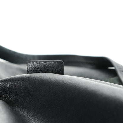Celine Lambskin Horizontal Cabas Black 7 of 17