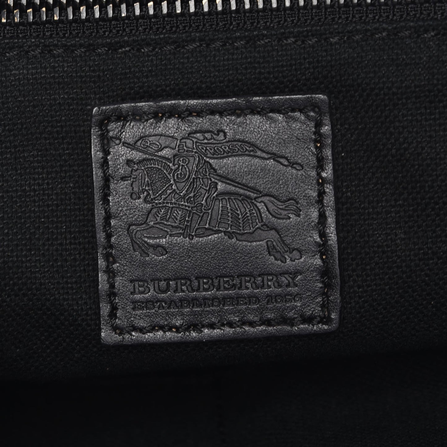 Haymarket Check Crossbody Bag Black