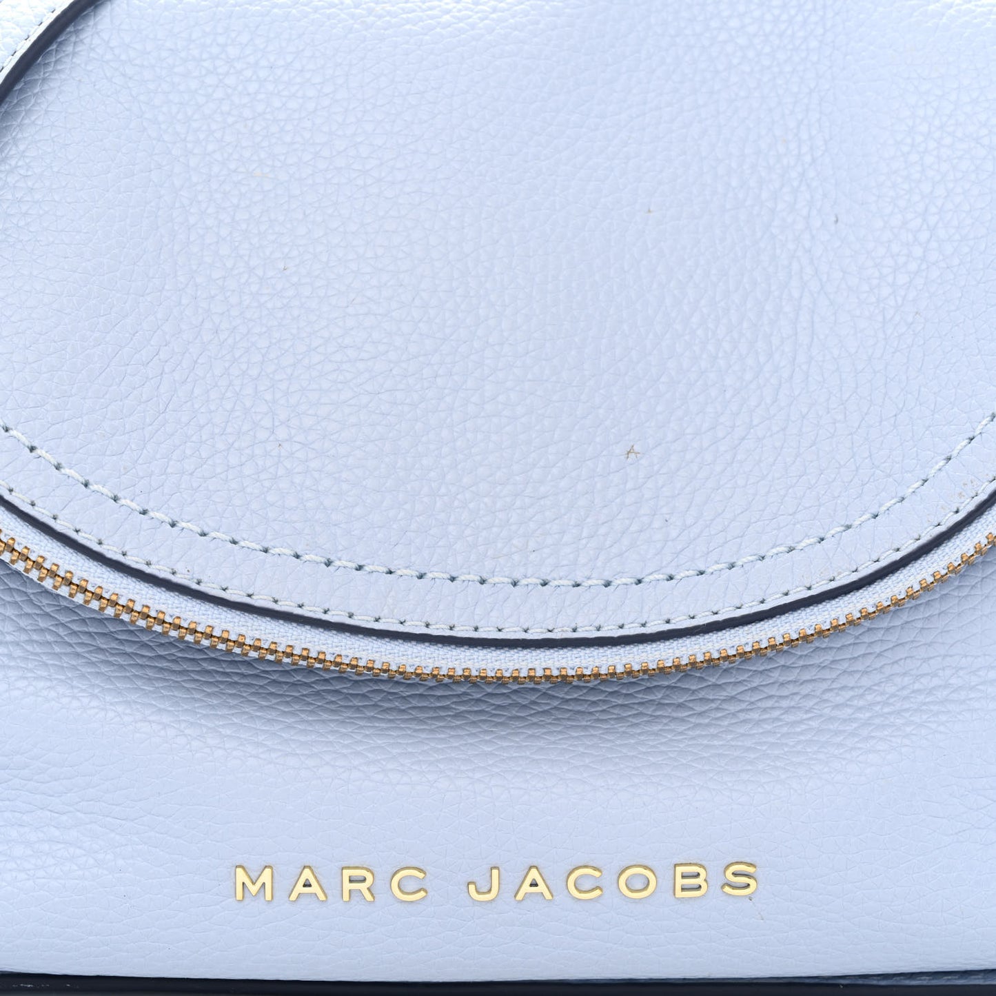 Calfskin Mini The Groove Messenger Crossbody Dreamy Blue