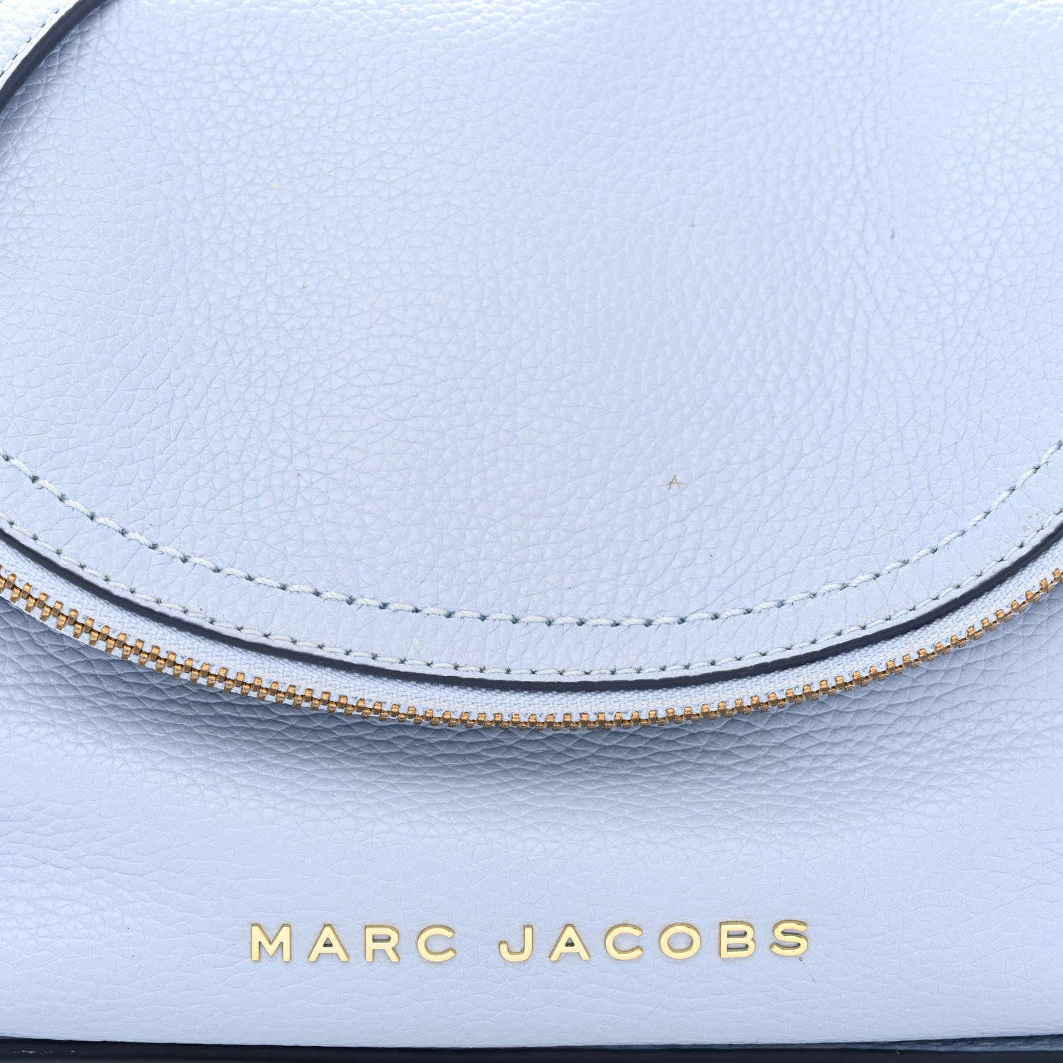 Marc Jacobs Calfskin Mini The Groove Messenger Crossbody Dreamy Blue 9 of 11