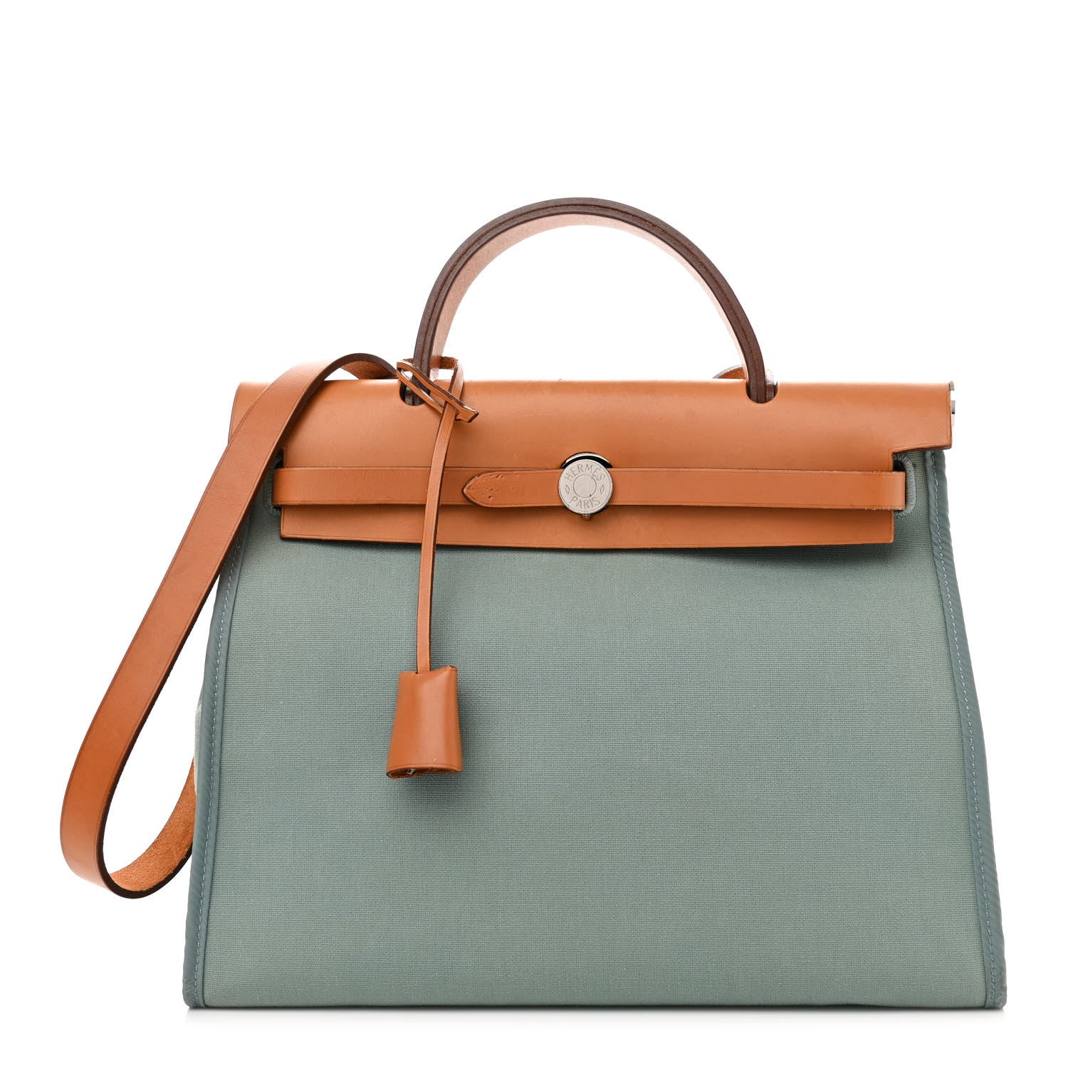 Hermes Vache Hunter Toile Herbag Zip 31 PM 1 of 14