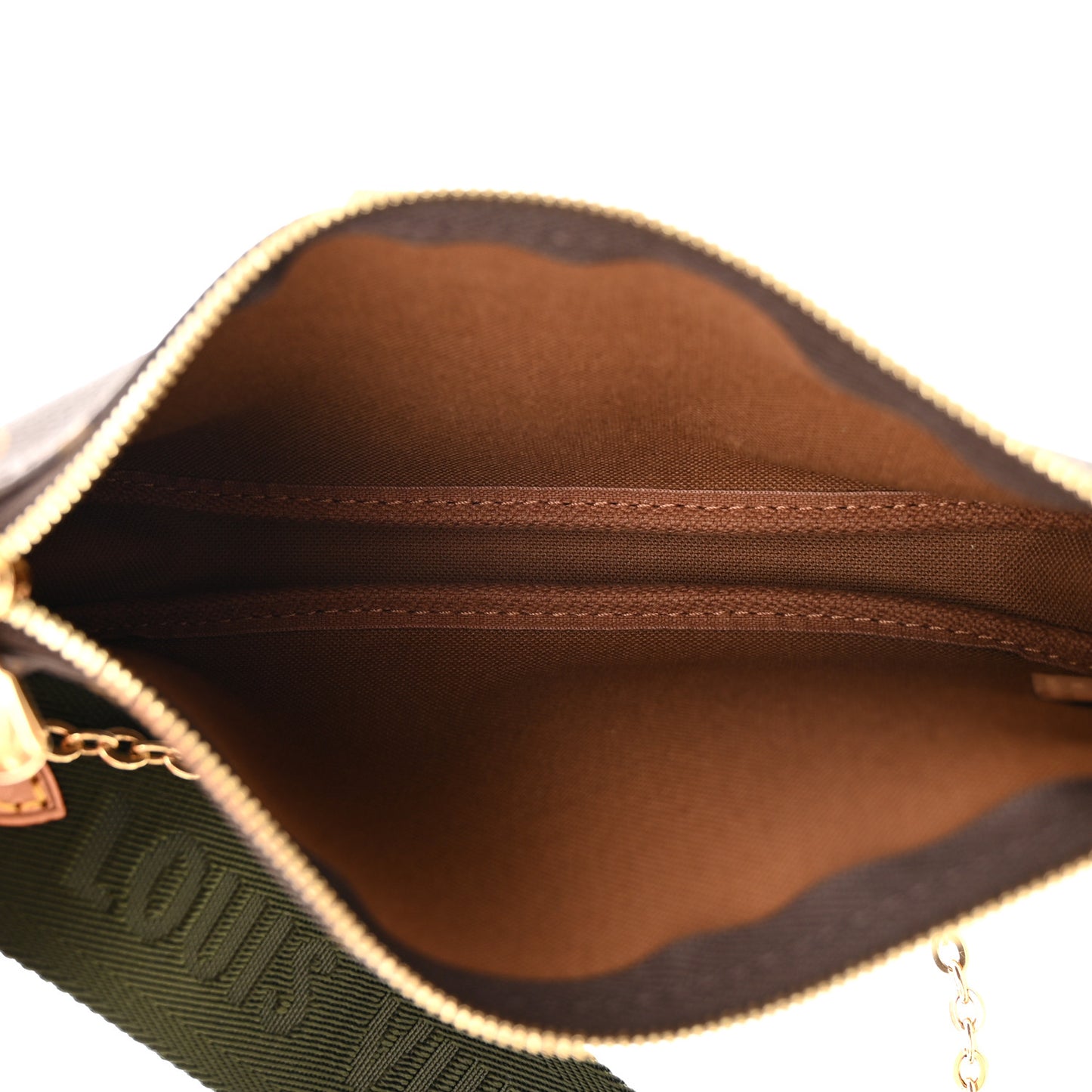 Monogram Multi Pochette Accessories Mini Pochette Kaki