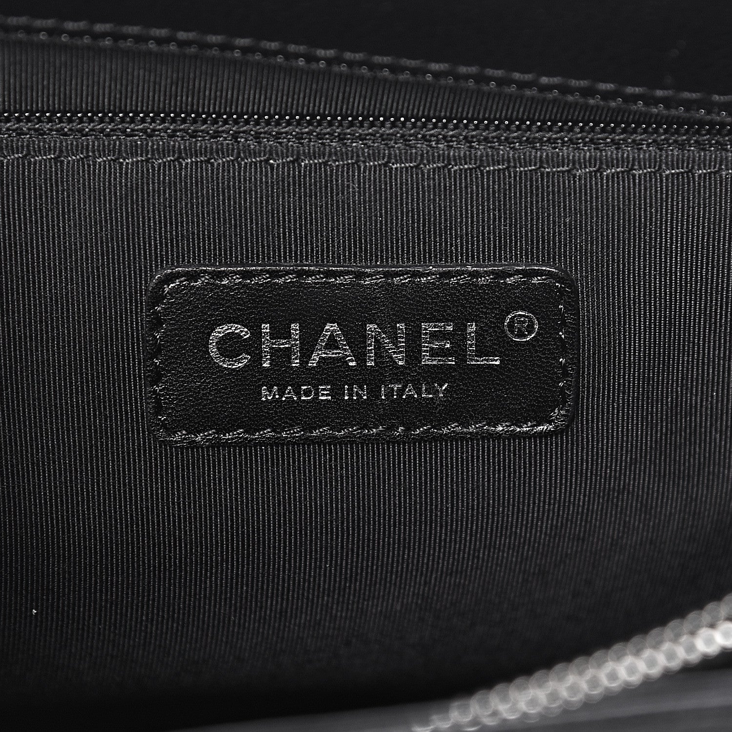 Chanel Caviar Quilted Grand Shopping Tote GST Black 6 of 10