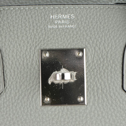 Hermes Togo Birkin 30 Gris Mouette 13 of 28