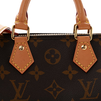 Louis Vuitton Monogram Nano Speedy Bandouliere 8 of 13
