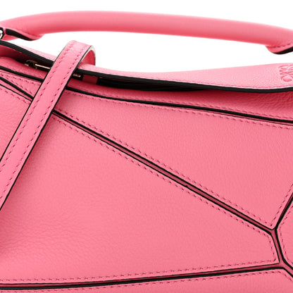 Loewe Calfskin Mini Puzzle Bag Wild Rose 8 of 11