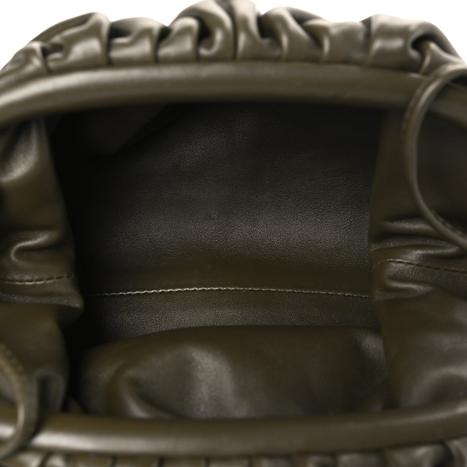 Bottega Veneta Butter Calfskin The Mini Pouch Mustard 5 of 9