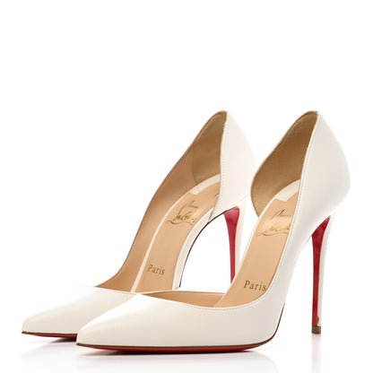 Christian Louboutin Kid Iriza 100 Pumps 37 White 3 of 7