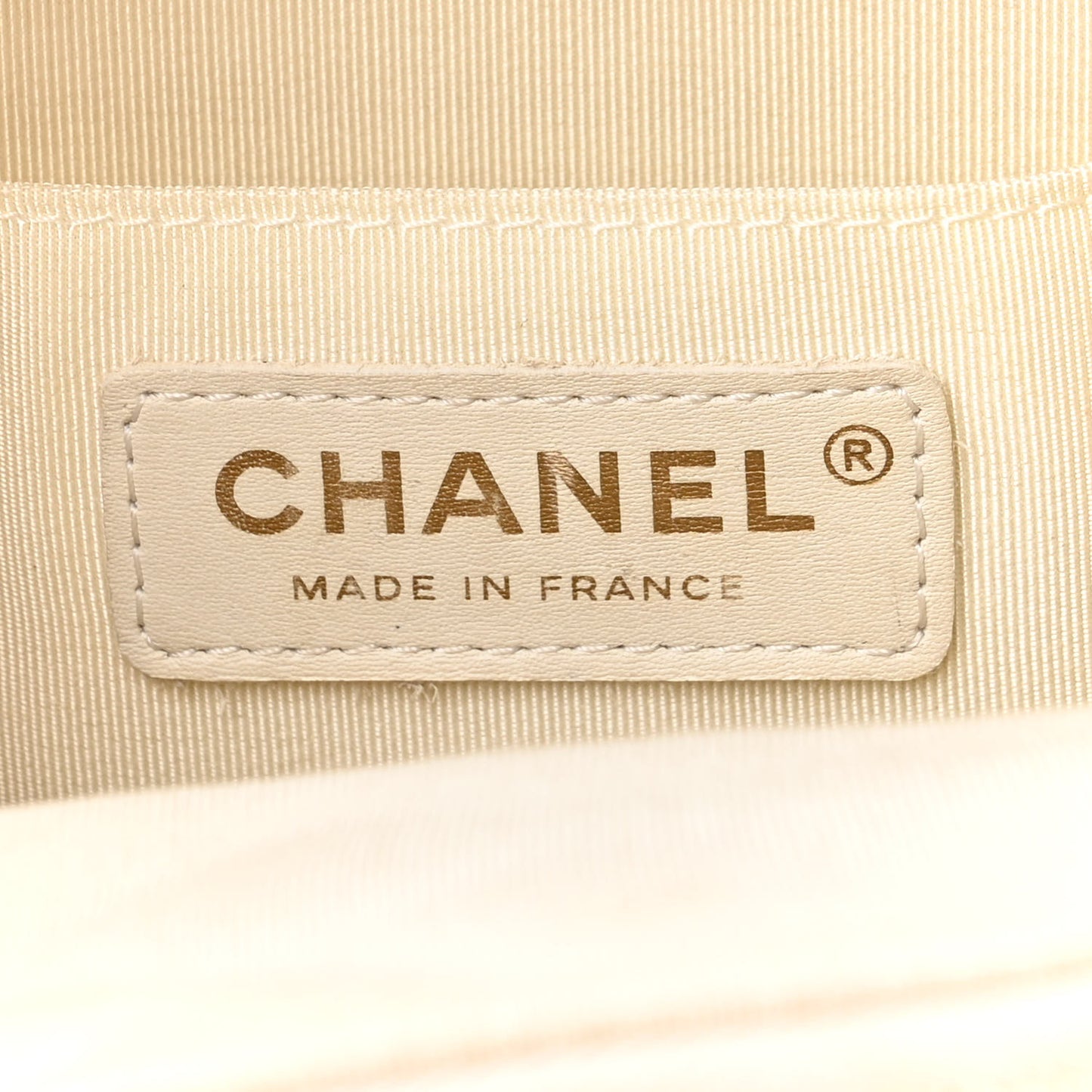 Caviar Quilted Small CC Day Backpack White