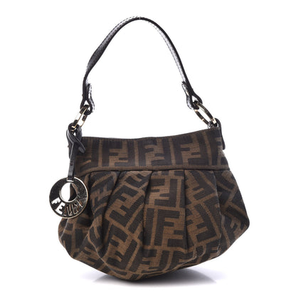 Fendi Zucca Mini Chef Hobo Tobacco 1 of 7
