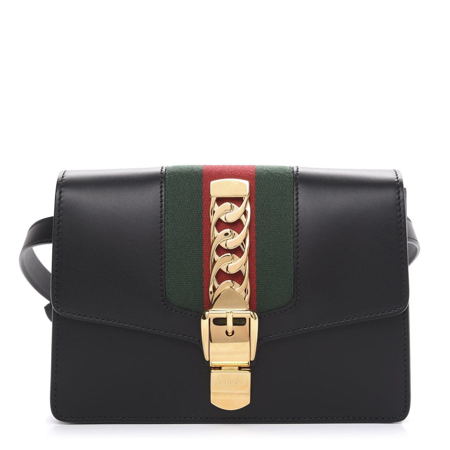 Calfskin Sylvie Belt Bag Black