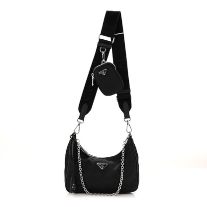 Prada Nylon Re-Edition 2005 Shoulder Bag Black 1 of 12