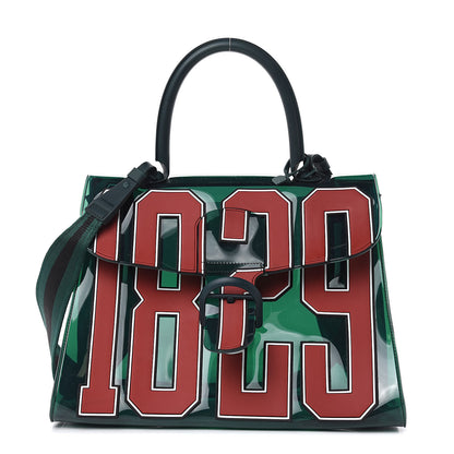 Delvaux PVC The Hero 1829 Brillant Satchel Vert 1 of 8