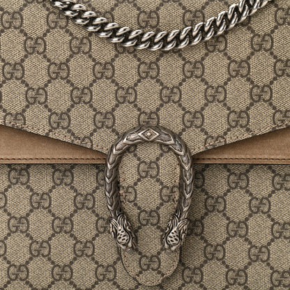 Gucci GG Supreme Monogram Medium Dionysus Shoulder Bag Taupe 8 of 12