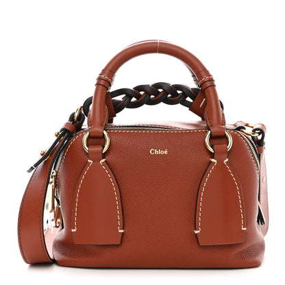 Chloe Calfskin Small Daria Sepia Brown 1 of 11
