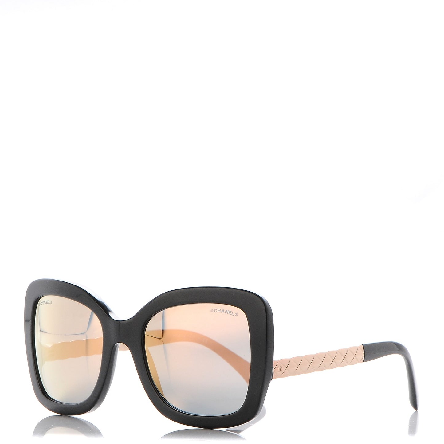 CC Butterfly Spring Sunglasses 5370 Black Pink Gold