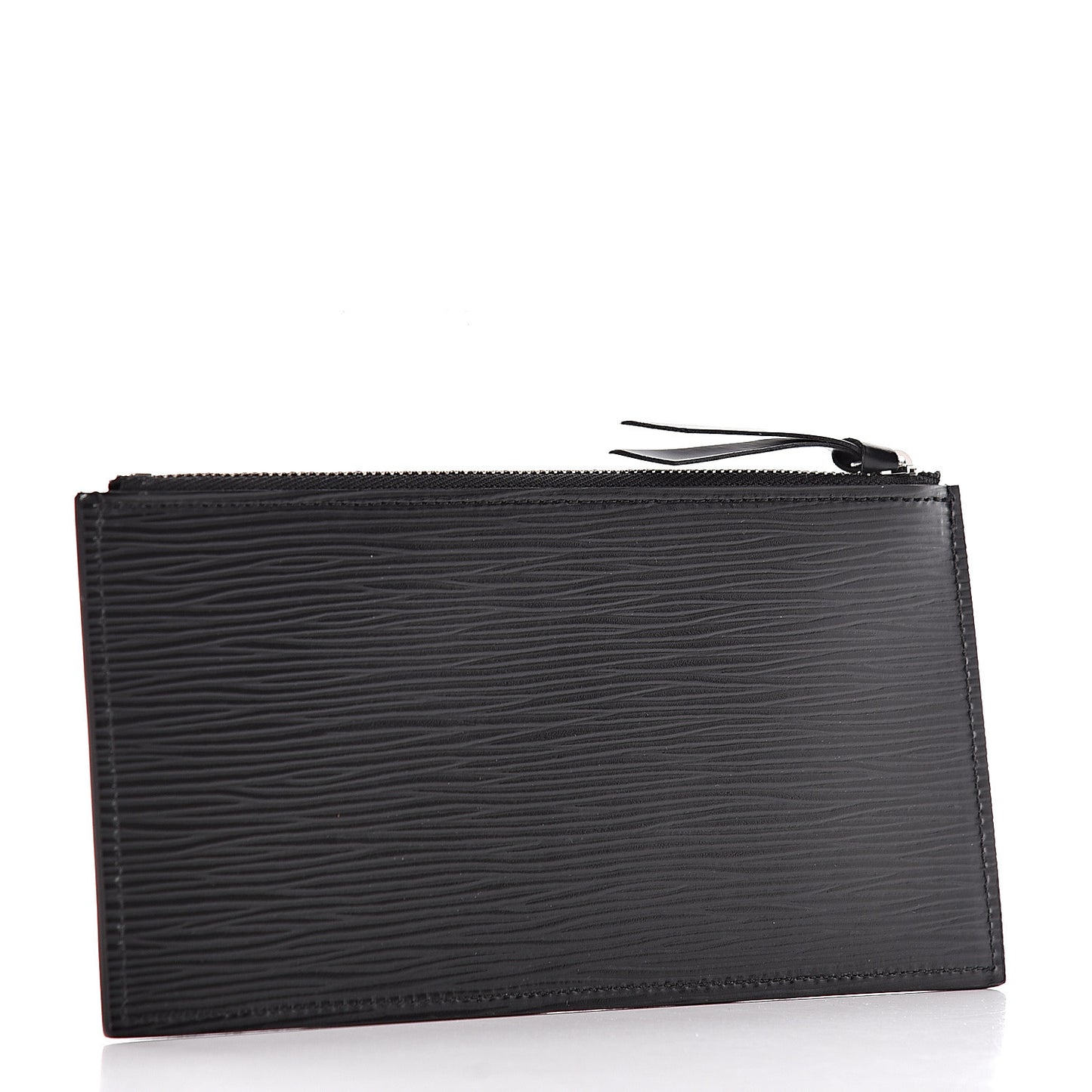 Epi Felicie Chain Wallet Zippered Insert Black