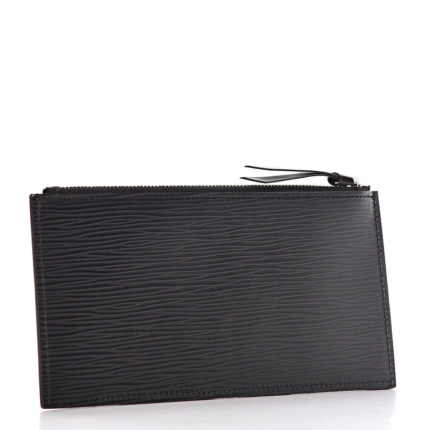 Louis Vuitton Epi Felicie Chain Wallet Zippered Insert Black 3 of 6