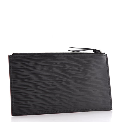 Louis Vuitton Epi Felicie Chain Wallet Zippered Insert Black 3 of 6