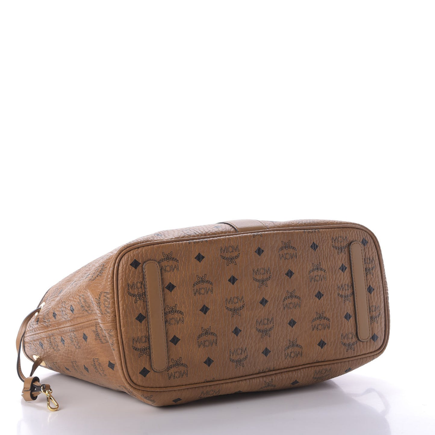 Visetos Medium Liz Reversible Shopper Tote Cognac