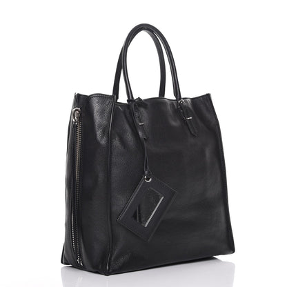 Balenciaga Veau Papier A5 Zip Around Tote Black 3 of 7