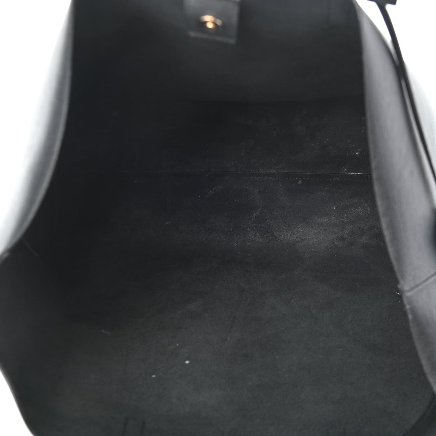 Calfskin Large Shopping Tote Black