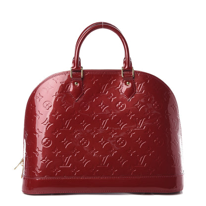 Louis Vuitton Vernis Alma MM Pomme D'Amour 1 of 11