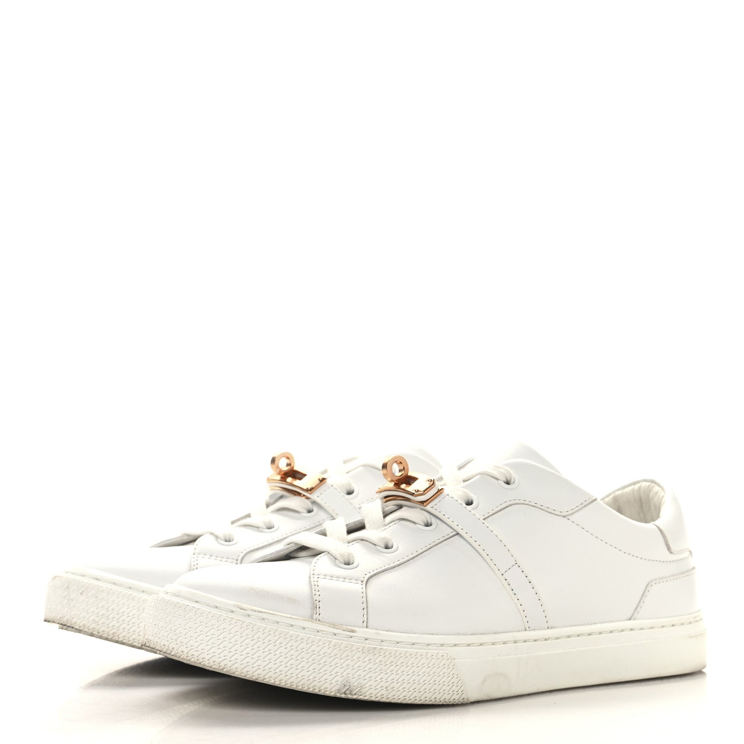 Hermes Calfskin Day Sneakers 40.5 White 4 of 10